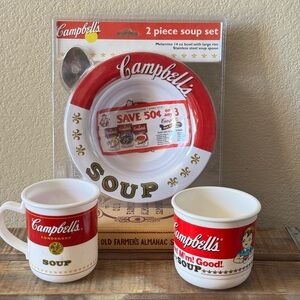 Campbell's 2 Piece Soup Set with Mugs